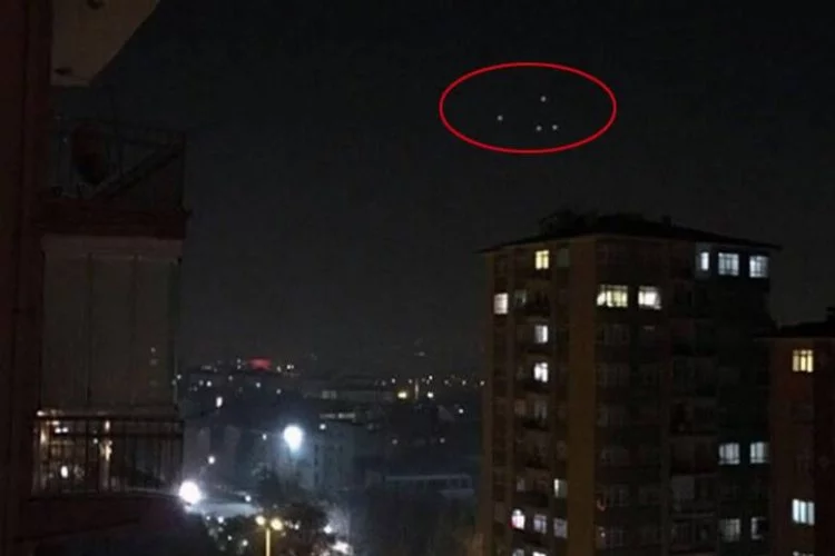 Türkiye'yi ayağa kaldıran 'UFO' iddiası! 