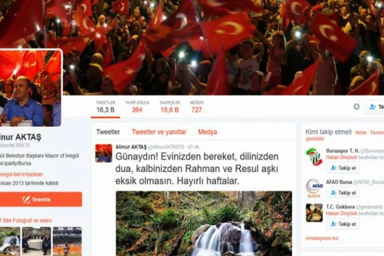 Bursa'nın o ilçesini karıştıran tweet'ler