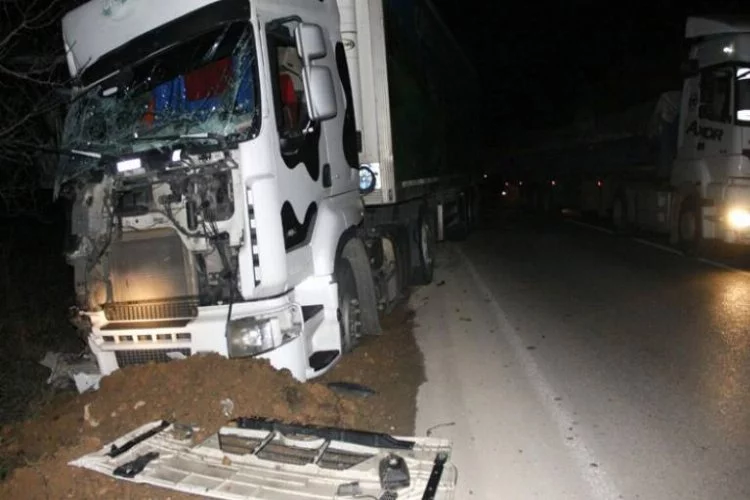 Bursa'da koca ilçeyi karanlıkta bırakan kaza