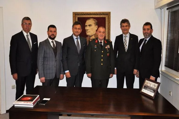 Bursa Garnizon Komutanı BUSİAD'ı ziyaret etti