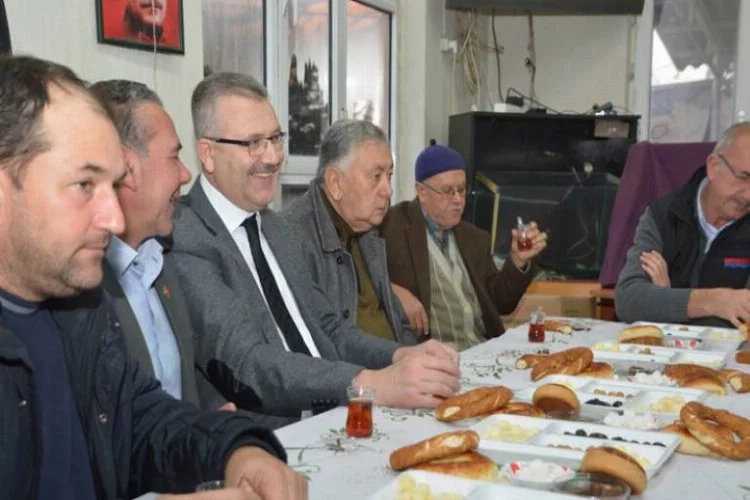 Başkan Özkan vatandaşlarla buluştu
