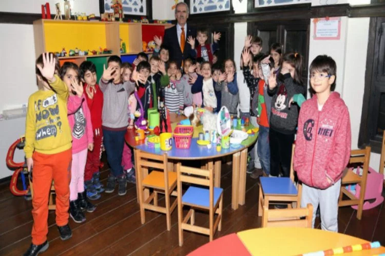 Bursa'daki oyuncak kütüphanesi Türkiye'ye örnek oldu