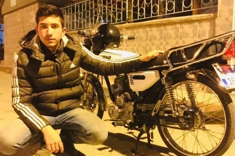 17 yaşındaki motosiklet sürücüsünden acı haber