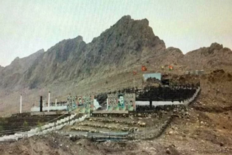 İşte PKK'nın Sincar Dağı'ndaki terör kampı