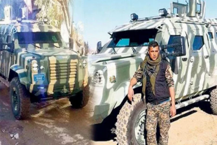 YPG'ye zırhlı araç verdiler! Bursa'da da ofisi var...