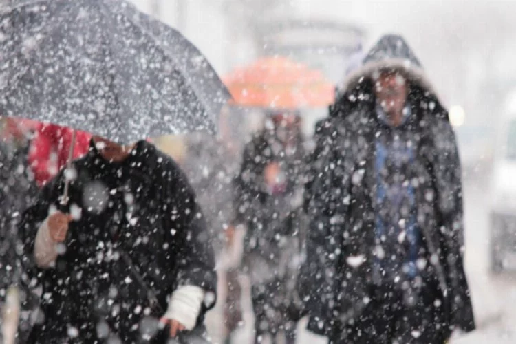Meteoroloji'den Bursa'ya flaş kar yağışı uyarısı