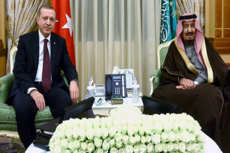 Erdoğan'dan Suudi krala teşekkür