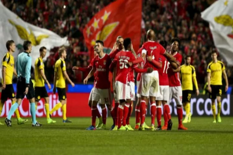 Benfica, Borussia Dortmund'u tek golle geçti
