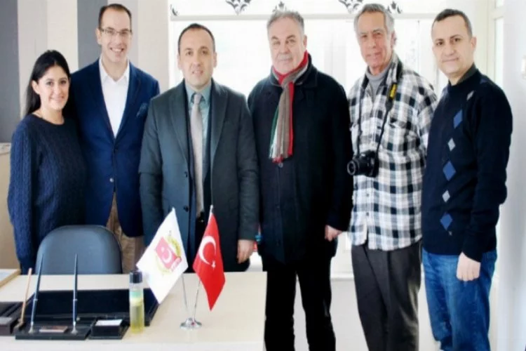 Gazeteciler Kaymakam Sözer'e Mudanya'yı anlattı