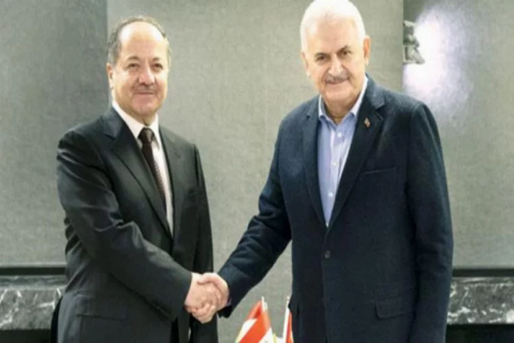 Başbakan Yıldırım, Münih'te Barzani ile görüştü