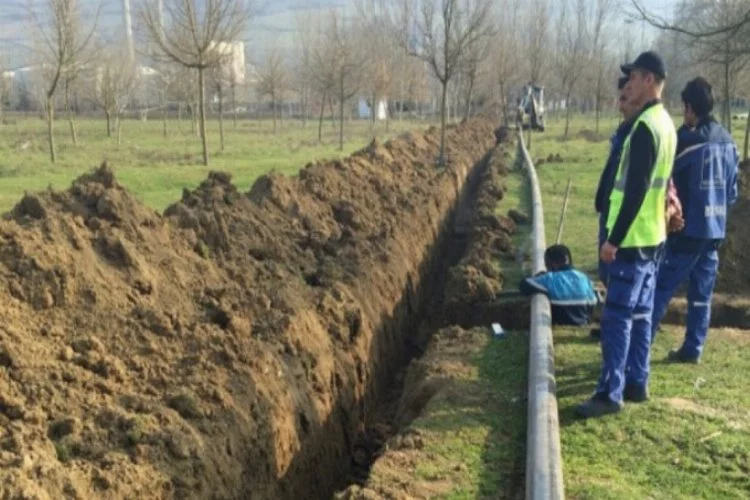 Yenişehir'de su kesintileri sona eriyor