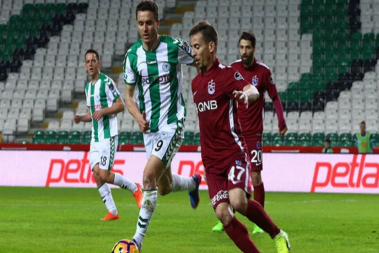 Trabzonspor, Konya'ya takıldı
