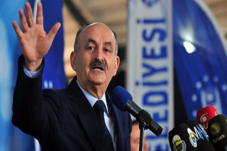 Bakan Müezzinoğlu, Bursa'dan ana muhalefete yüklendi
