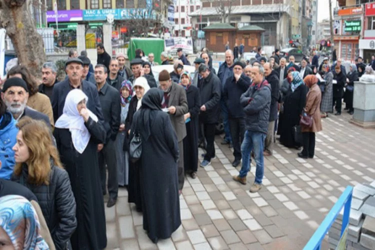 Bursa'da hacı adaylarına sistem arızası şoku