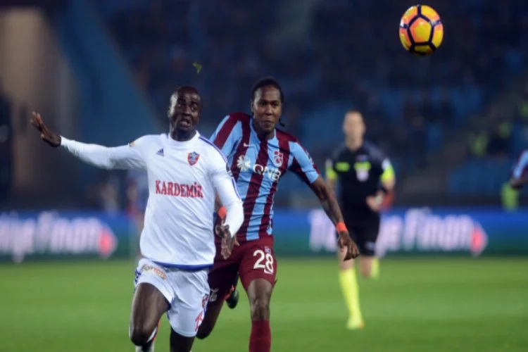 Trabzonspor evinde Karabük'ü 1-0 yendi