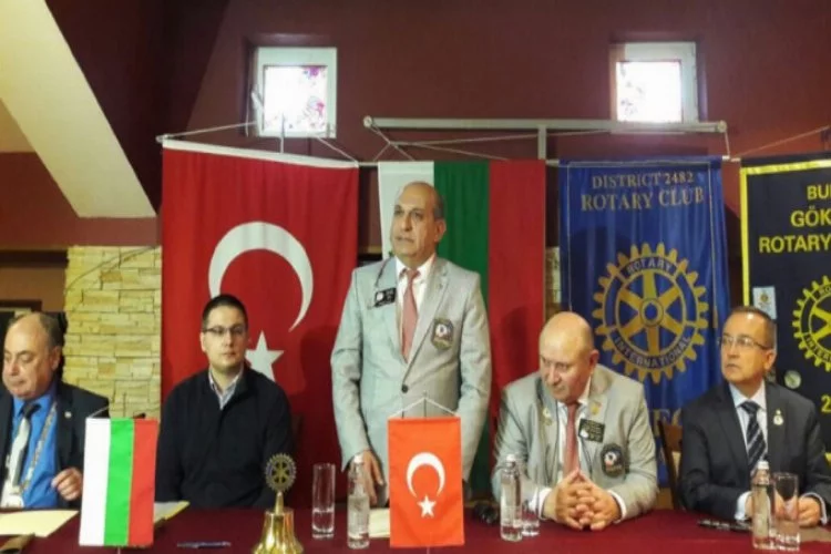 Gökdere Rotary'ye Bulgaristan'dan kardeş