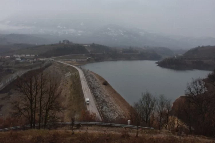 Bursa'da Babasultan Barajı Sulamasında sona doğru