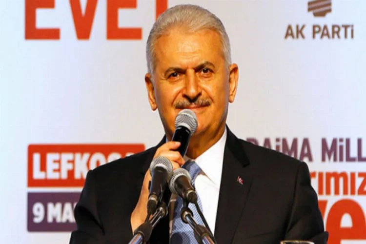 Başbakan Yıldırım, KKTC'den Avrupa'ya seslendi