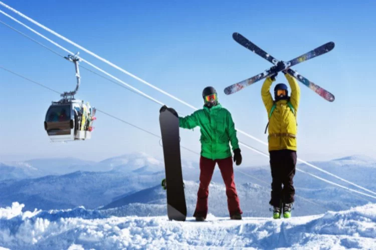 Uludağ'da kayak sezonu uzadı