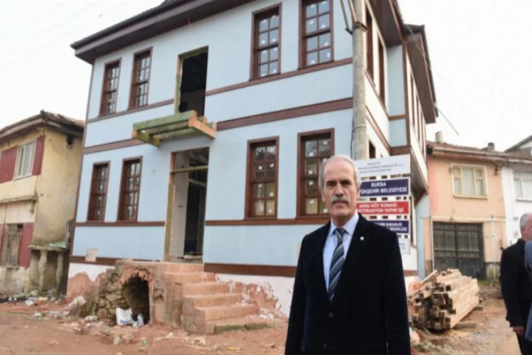 Bursa'da tarihi okula yenileme