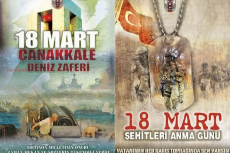 TSK'nın Atatürk'süz Çanakkale afişlerine tepki