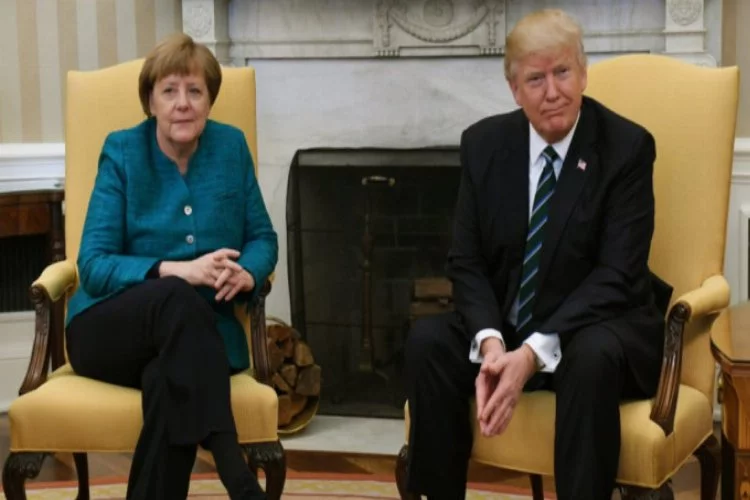 Trump, Merkel'in elini niye sıkmadı? Tek cümlelik açıklama