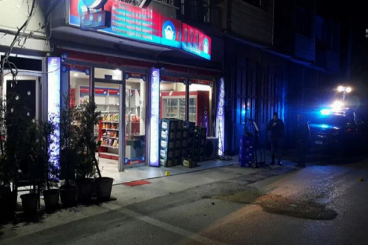 Bursa'da markete pompalı tüfekle saldırı: 1 ölü