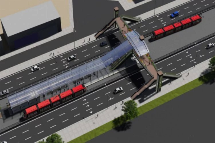 'T2 tramvay hattı halka çile olarak dönecek'
