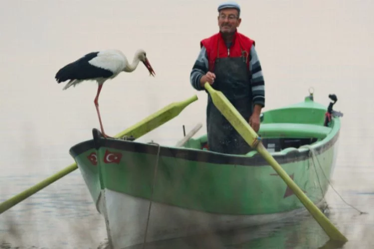 Leylek ile Bursalı balıkçının hikayesi film oluyor