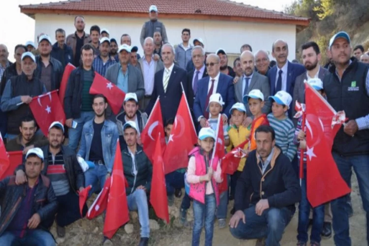 Dereköy sulama tesisi tarıma güç katacak