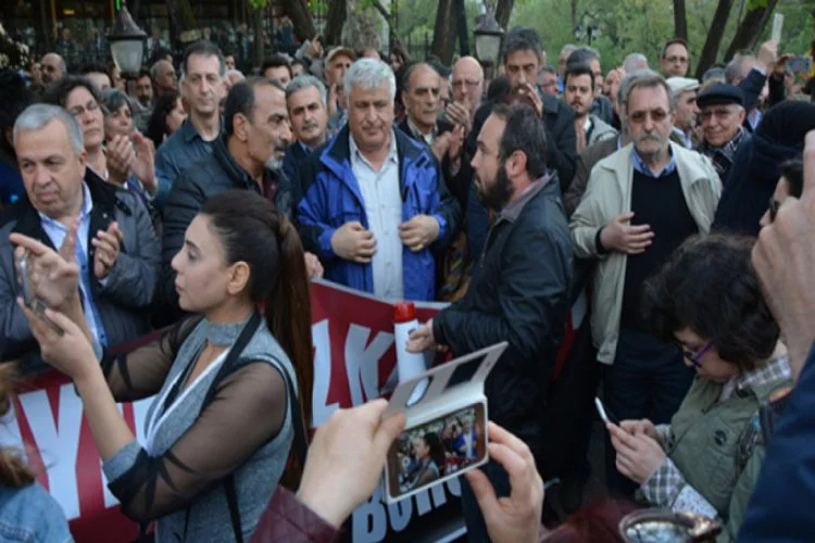 Bursa'da YSK'yı protesto yürüyüşüne izin verilmedi