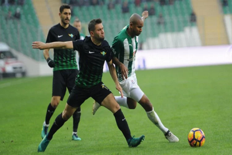 Bursaspor'un Akhisar'a şansı tutmuyor