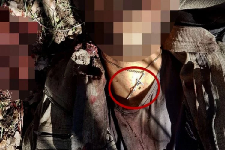 PKK'lı teröristin boynundan bakın ne çıktı