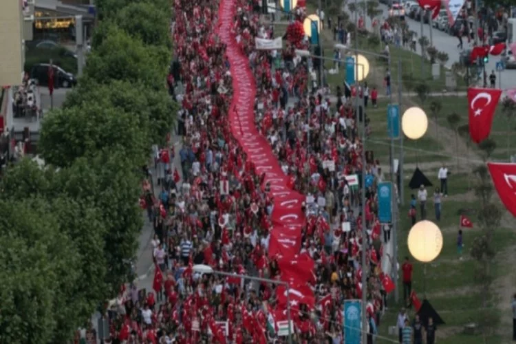 Bursa'da 23 Nisan'da ulusal egemenlik yürüyüşü