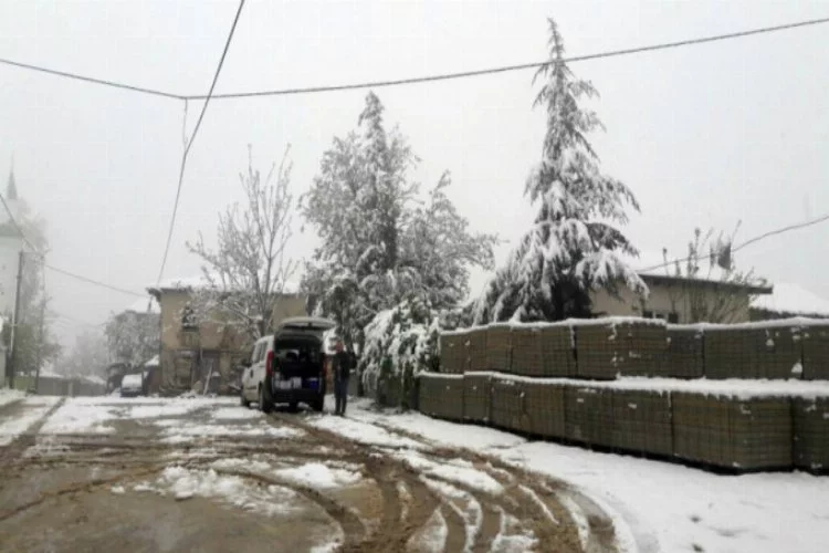 Bursa'da kar sürprizi!