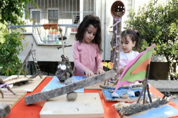 Nilüfer'de çocuklar kendi sokaklarını tasarladı
