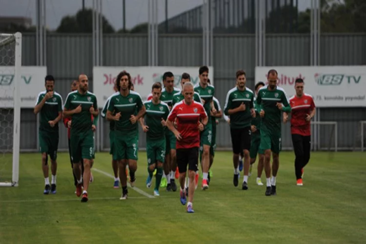 Bursaspor'da Beşiktaş hazırlıkları başladı