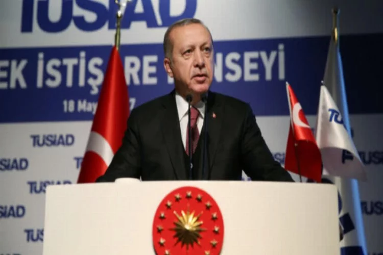 Erdoğan'dan TÜSİAD toplantasında önemli mesajlar
