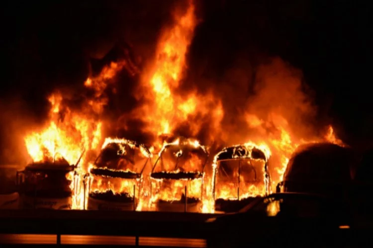 Bursa'da 6 otobüs kül olmuştu! Yangının çıkış nedeni ise...