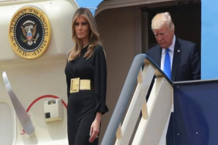 First Lady'nin Arabistan kıyafeti: "Dekoltesiz ve..."