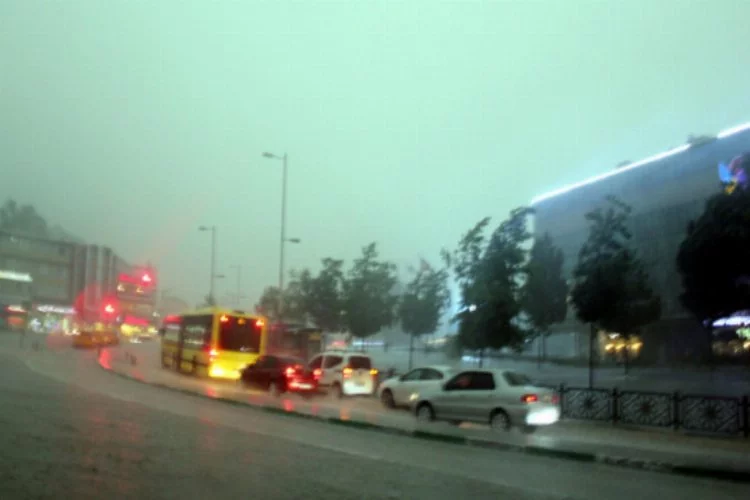 Meteoroloji'den Bursa'ya  kuvvetli yağış uyarısı