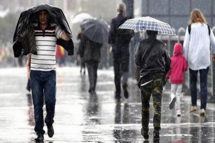 Meteoroloji'den Bursa'ya kuvvetli sağanak yağış uyarısı