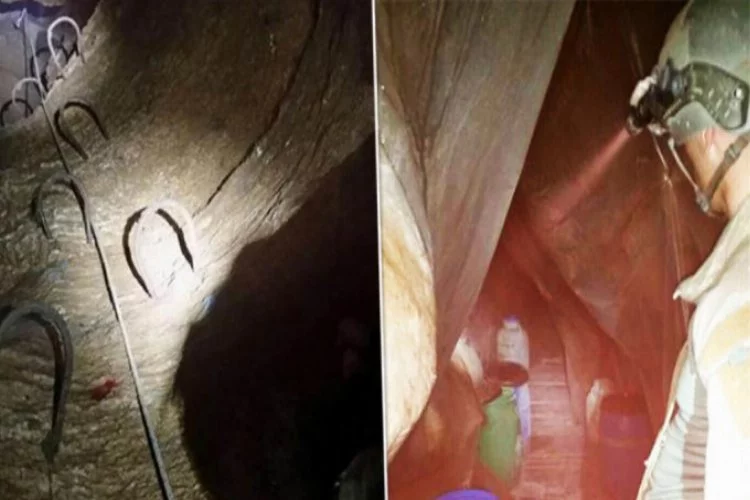 PKK'nın tripleks mağarası ele geçirildi