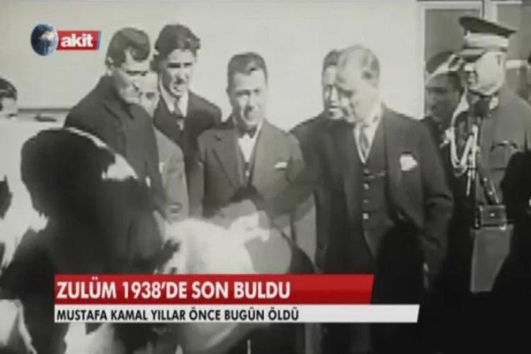 Atatürk ile ilgili iğrenç başlığa pişkin savunma!