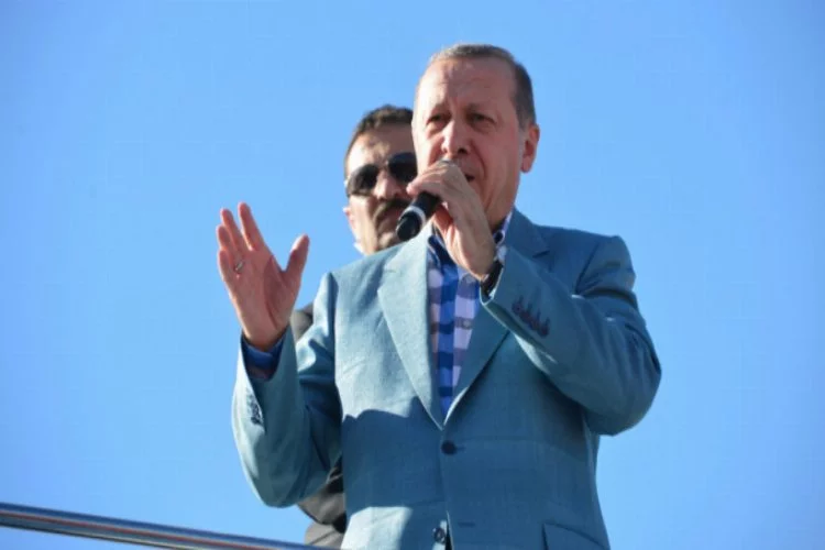 Erdoğan'dan Şanlıurfa'da seçim mitingi gibi konuşma