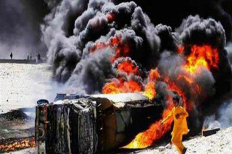 Pakistan'da tanker faciası! 100'den fazla ölü