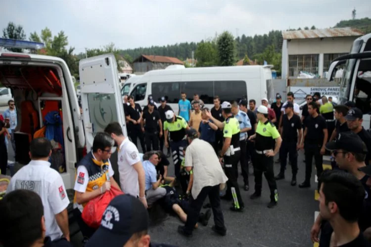 Kılıçdaroğlu'nun yürüyüşünde kaza paniği