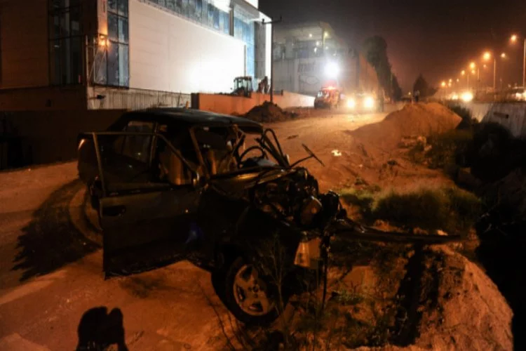 Bursa'da feci kaza...1 ölü