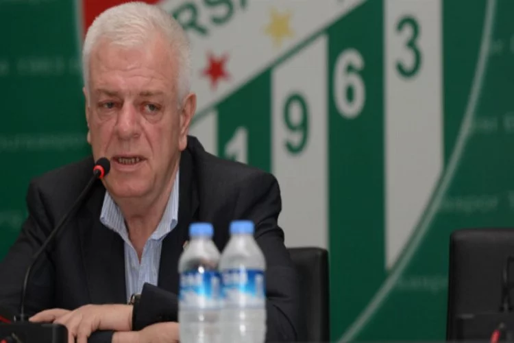 Bursaspor Başkanı Ay'dan olay transfer açıklaması