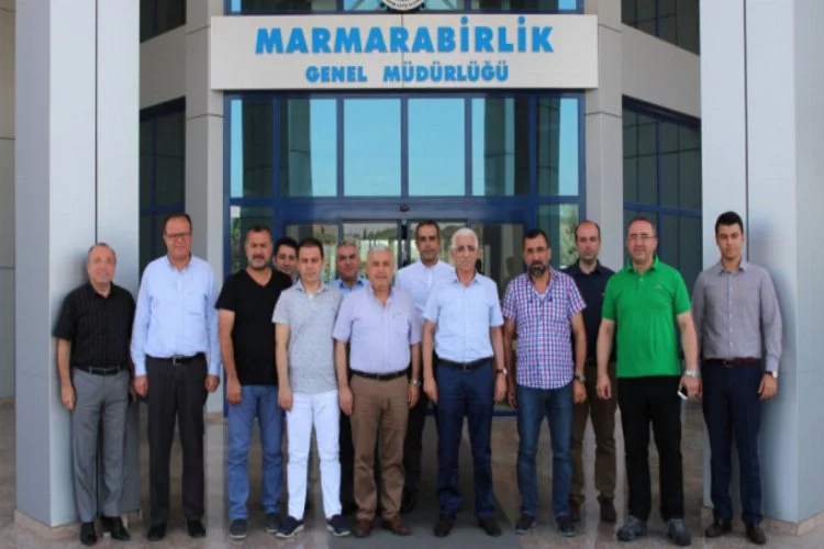 EZZİB'ten Marmarabirlik'e ziyaret